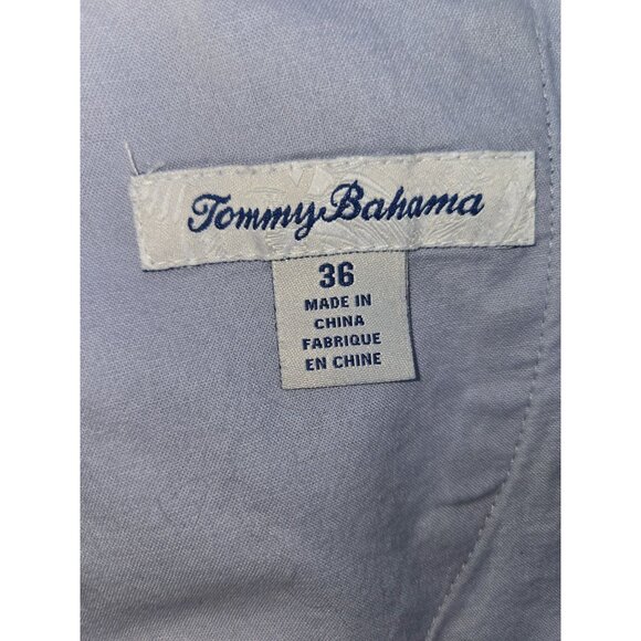 Tommy Bahama Mens Gray Silk Blend Herringbone Shorts 36 - Picture 3 of 7
